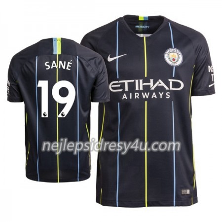 Fotbalový Dres Manchester City Sane 19 Venkovní 2018/19